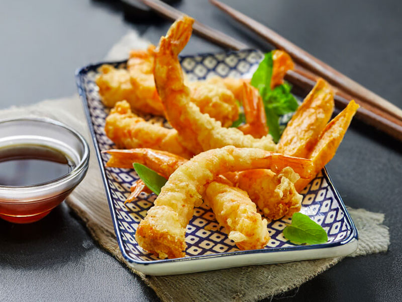 Crevettes Tempuras